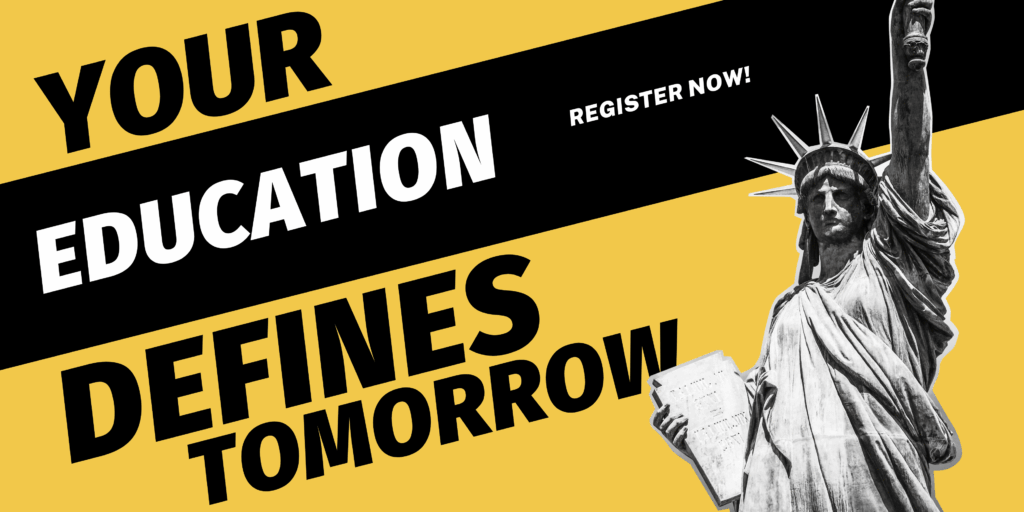 Your Education Defines Tomorrow